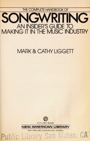 Book cover for The Complete Handbook of Songwriting