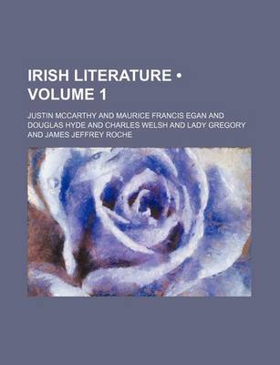 Book cover for Irish Literature (Volume 1)