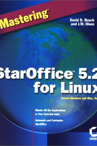 Cover of Mastering StarOffice 5.2 for Linux