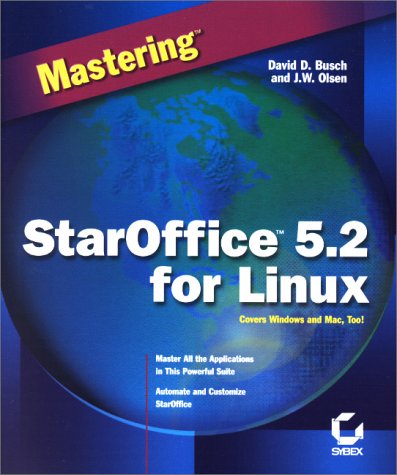 Book cover for Mastering StarOffice 5.2 for Linux