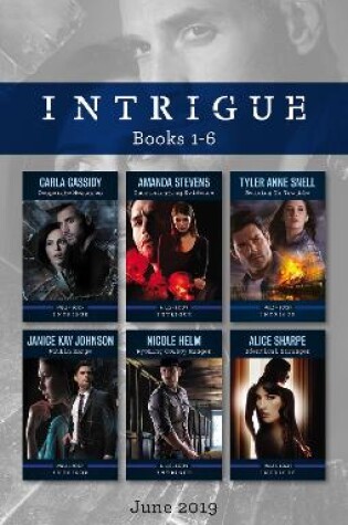 Cover of Intrigue Box Set 1-6/Desperate Measures/Incriminating Evidence/Reining in Trouble/Within Range/Wyoming Cowboy Ranger/Identical Stranger