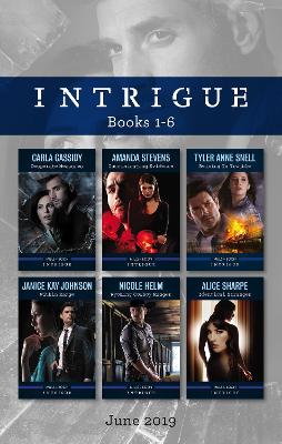 Book cover for Intrigue Box Set 1-6/Desperate Measures/Incriminating Evidence/Reining in Trouble/Within Range/Wyoming Cowboy Ranger/Identical Stranger