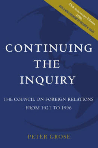 Cover of Council on Foreign Relations at 75