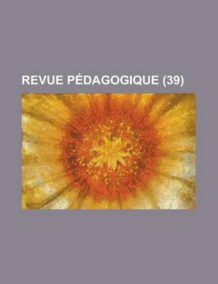 Book cover for Revue Pedagogique (39)