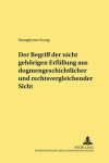 Book cover for Der Begriff Der "Nicht Gehoerigen Erfuellung" Aus Dogmengeschichtlicher Und Rechtsvergleichender Sicht