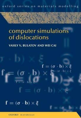 Cover of Computer Simulations of Dislocations. Oxford Series on Materials Modelling