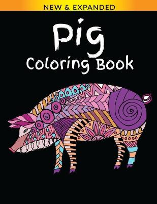 Book cover for Pig Coloring Book