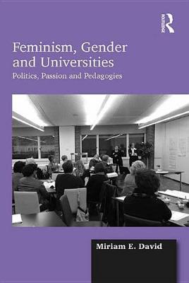 Book cover for Feminism, Gender and Universities