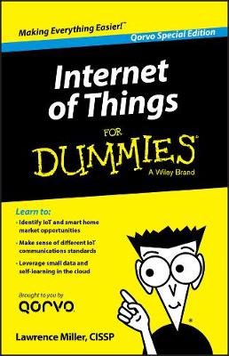 Book cover for Internet of Things for Dummies, Qorvo Special Edition (Custom)