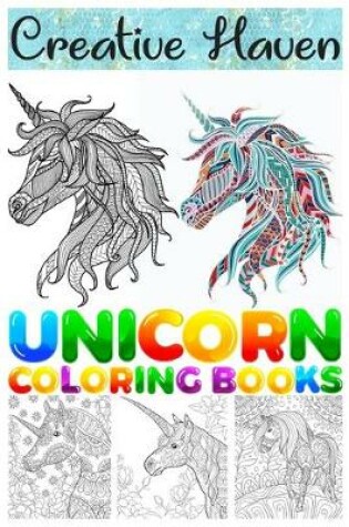 Cover of Creative Haven Unicorn Coloring Books