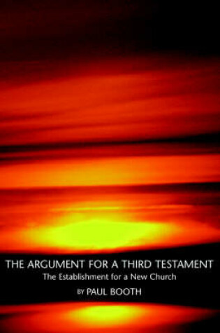 Cover of The Argument for a Third Testament