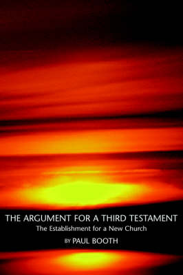 Book cover for The Argument for a Third Testament