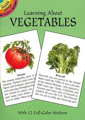 Book cover for Learning about Vegetables Stickers