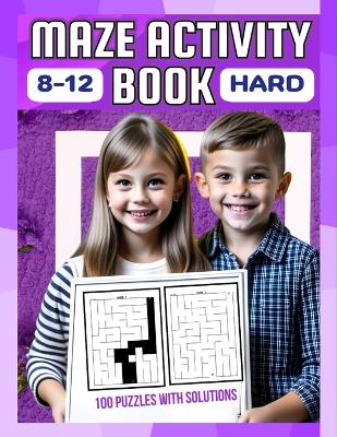 Book cover for Maze Activity Bbook for Kids Ages 8-12