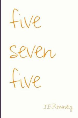 Book cover for five seven five