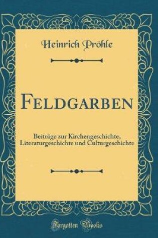 Cover of Feldgarben