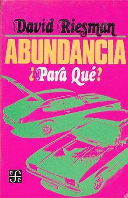 Book cover for Abundancia Para Que?