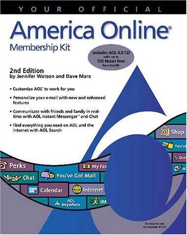 Book cover for Your Official America Online Membership Kit