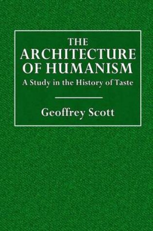 Cover of The Architecture of Humanism