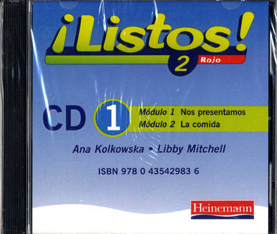 Cover of Listos!  2 Rojo CD Pack