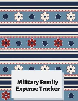 Book cover for Military Family Expense Tracker