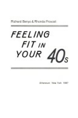Cover of Feeling Fit in Your 40s