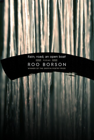 Book cover for Rain; road; an open boat