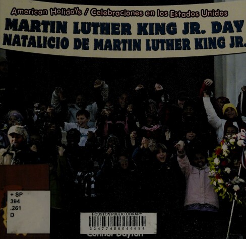 Cover of Martin Luther King Jr. Day / Natalicio de Martin Luther King Jr.