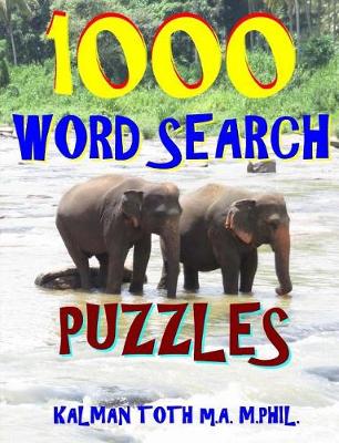 Book cover for 1000 Word Search Puzzles