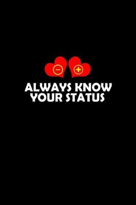 Book cover for Always know your status