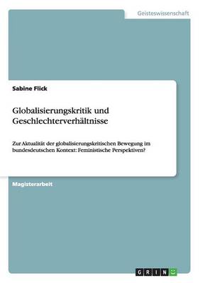 Book cover for Globalisierungskritik und Geschlechterverhaltnisse