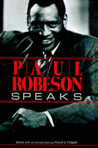 Cover of Paul Robeson Speaks