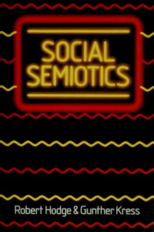 Cover of Social Semiotics