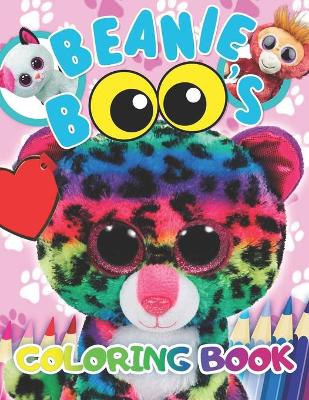 Book cover for Beanie Boos Coloring Book