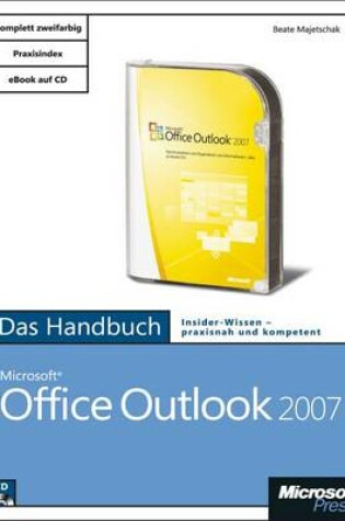 Cover of Microsoft Office Outlook 2007 - Das Handbuch