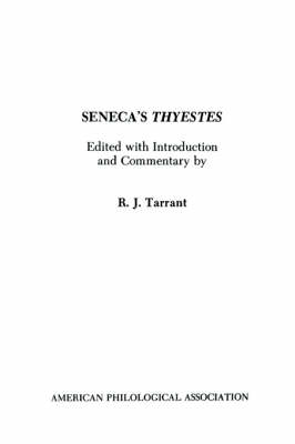 Cover of Seneca's Thyestes