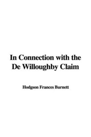 Cover of In Connection with the de Willoughby Claim