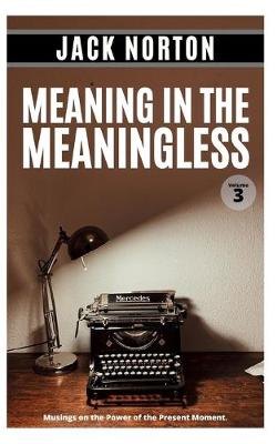 Cover of Meaning In The Meaningless, Volume 3