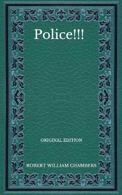 Book cover for Police!!! - Original Edition