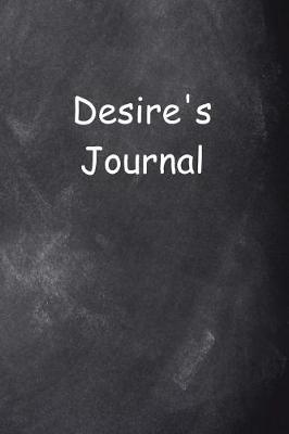 Cover of Desire Personalized Name Journal Custom Name Gift Idea Desire