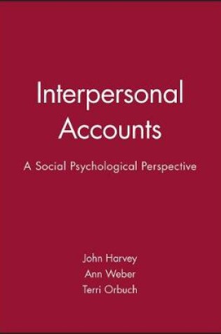 Cover of Interpersonal Accounts