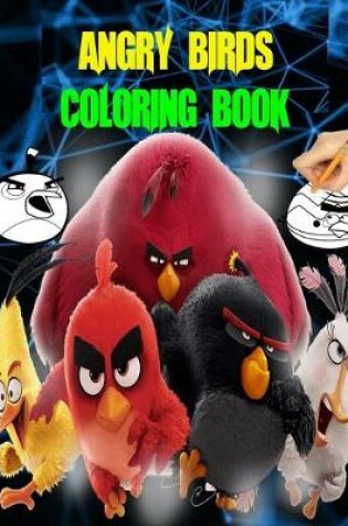 Cover of Angry Birds Coloring Book