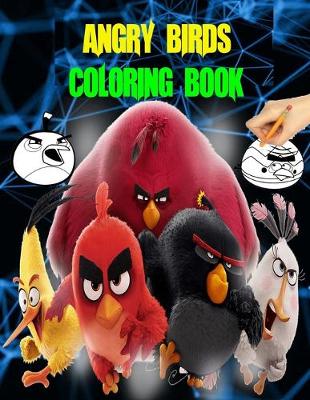 Book cover for Angry Birds Coloring Book