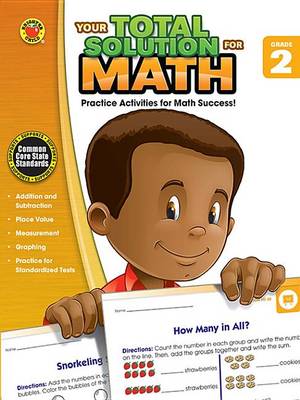Book cover for Your Total Solution for Math, Grade 2