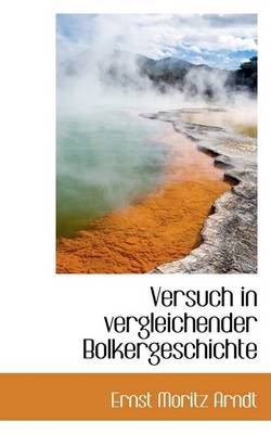 Book cover for Versuch in Vergleichender Bolkergeschichte