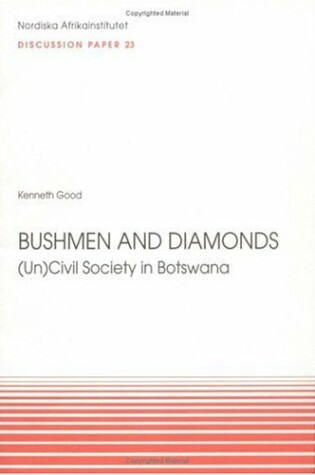 Cover of Bushmen and Diamonds
