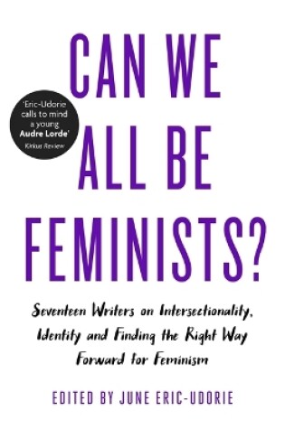 Cover of Can We All Be Feminists?