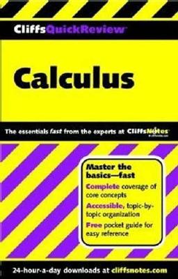 Book cover for Cliffsquickreview Calculus