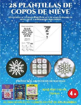 Cover of Proyectos artísticos de Navidad (Divertidas actividades artísticas y de manualidades de nivel fácil a intermedio para niños)