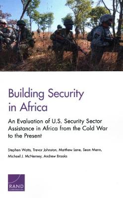 Book cover for Building Security in Africa